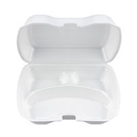 シーピー化成 弁当容器 TN-613-3 無地 0A30613030150 1袋(50枚)