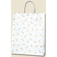 シモジマ 25チャームバッグ MS1 ニューリボン 金 003276210 1袋(50枚)