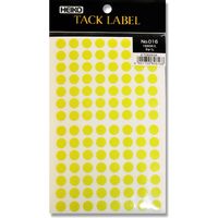 シモジマ タックラベル No.016 Φ9 007062634 1袋(1680片)