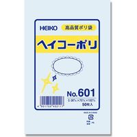 シモジマ ヘイコーポリ No.601 紐なし 006619100 1袋(50枚)