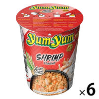 インターフレッシュ yumyum（ヤムヤム）カップラーメン トムヤムシュリンプ味 1セット（6個）