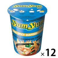 インターフレッシュ yumyum（ヤムヤム）カップラーメンス パイシーシーフード味 1セット（12個）