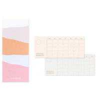 いろは出版 STUDY MANAGEMENT CARD 月間スケジュール GSM-01 1個