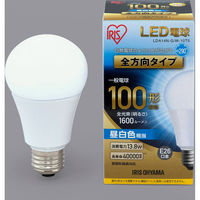 アイリスオーヤマ LED電球 E26 全方向 100形相当 昼白色 LDA14N-G/W-10T5 1個（直送品）