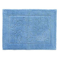 オカ 乾度良好ファイン バスマット 抗菌防臭 吸水 速乾 45×60cm ブルー 65377 1枚