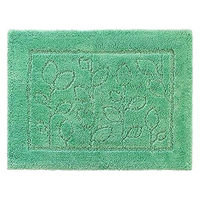 オカ 乾度良好ファイン バスマット 抗菌防臭 吸水 速乾 45×60cm グリーン 65378 1枚