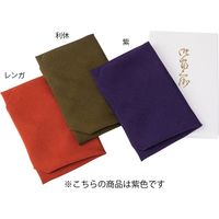 紫　青　帛紗　３点 三陽商事 正絹ちりめん台付ふくさ 紫 013408 1セット(3ヶ入