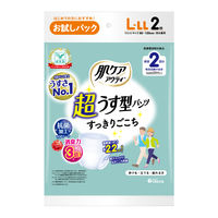 日本製紙クレシア 肌ケア アクティ 超うす型パンツ すっきりごこち L-LL 2回分吸収 1パック（2枚入）