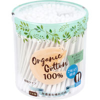 コットン・ラボ オーガニックコットン綿棒 紙軸タイプ 180本入 60492-44 1個