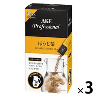 AGF プロフェッショナル ほうじ茶 1L用 インスタント 冷水可 1セット（1箱（10本入）×3）