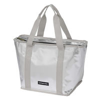 キャプテンスタッグ デリス シルバートートクーラーバッグ 10L UE-0656 1個