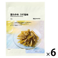 無印良品 茎わかめ うす塩味 52g 1セット（1袋×6） 良品計画