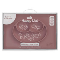 ezpz（イージーピージー）ハッピーマット ローズピンク 1個 エデュテ