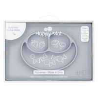 ezpz（イージーピージー）ハッピーマット ライトグレー 1個 エデュテ