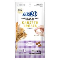 AIM30 カリッとトリーツ マグロ&カツオ味 国産 25g（5g×5袋入）1袋 マルカン 猫用 おやつ