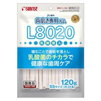 ゴン太の歯磨き専用ガム L8020乳酸菌入り SSサイズ 国産 120g 1袋 マルカン 犬用 おやつ