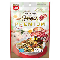 ミニマルランド 小動物用 リス ハムスター バランスフード プレミアム 6種のビーフ粒ミックス 350g 1袋 マルカン
