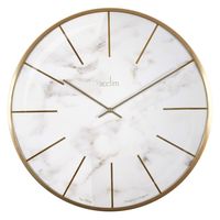 acctim（アクティム） LUXE ウォールクロック London Marble/Brass AC29432 直径40cm 1個