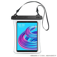 エツミ タブレット用防水ポーチ クリア VE-2313 1個