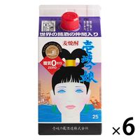 壱岐っ娘 25度 900ml パック 1セット（1本×6） 麦焼酎 壱岐の蔵酒造