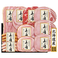 日本ハム ハムギフト 北海道 プレミアム 美ノ国 UKH-58 のし付き お中元 901046926 1セット（直送品）