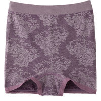 ケアファッション ストレッチ1分丈ショーツ(2枚組) 縫い目なし のび素材はき心地快適 WI LL 80014813 1組（直送品）