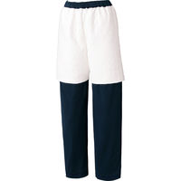 ケアファッション すいとるパジャマパンツ 綿100% 尿漏れ対策 吸水素材 男女兼用 NV M 9795501 1枚（直送品）
