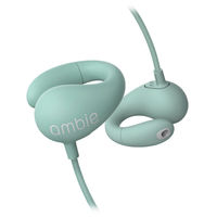 ambie サウンドイヤーカフ 有線 アッシュグリーン AM-02/AGQ 1個