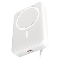 AUKEY MagLink 100000mAh マグネット式ワイヤレス充電機能 ホワイト PB-ML01-WT 1個