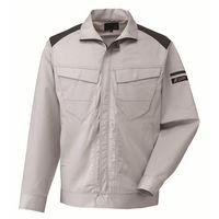 日新被服 長袖ジャンパー SR2663-40-L シルバー 1着（直送品）