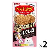 いなば 焼かつお ほぐし身 猫 高齢猫用 10g 1セット（1袋×6