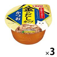 いなば 金のだし カップ 猫 11歳以上 まぐろ・かつお・ささみ 70g 36個 キャットフード - アスクル