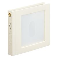 リヒトラブ myfa スクエアフォトコレクションファイル ミニ ミルキーホワイト N3326-0 1冊