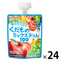 1歳からのMYジュレドリンク くだものミックス100 1セット（1個×24） アサヒグループ食品