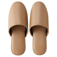 日紅商事 無柄スリッパ ココアブラウン 20足セット ST802(20足セット)-ココアブラウン-25.5cm 1箱(20足入)（直送品）