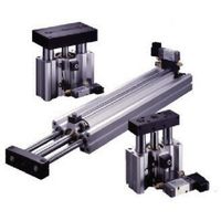 日本精器 ツインガイドシリンダ 63×500プッシャタイプすべり軸受 BN-6A63-63-500 1本 848-0885（直送品）