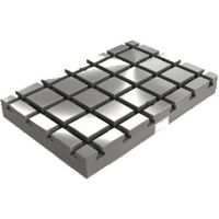 ニューストロング ベースプレート(T溝タイプ) 600×600 BP-6060T14 1台 837-8196（直送品）