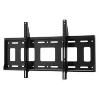 サンワサプライ 壁面固定式ディスプレイ金具 86型まで対応 幅750×奥行51×高さ420mm ブラック CR-PLKG19BK 1台（直送品）