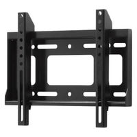 サンワサプライ 壁面固定式ディスプレイ金具 43型まで対応 幅350×奥行51×高さ286mm ブラック CR-PLKG17BK 1台（直送品）