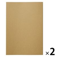 無印良品 単行本ノート 約195x137mm 184枚 1セット（1冊×2） 良品計画