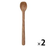 無印良品 アカシア 薬味用スプーン 約長さ9cm 1セット（1本×2） 良品計画