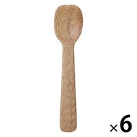 無印良品 アカシア ミニスプーン 約長さ11cm 1セット（1本×6） 良品計画