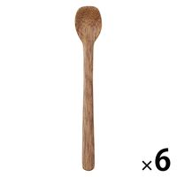 無印良品 アカシア 薬味用スプーン 約長さ9cm 1セット（1本×6） 良品計画