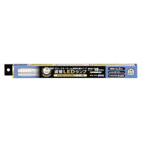 オーム電機 LED直管 10形S 6W D 06-4906 1個（直送品）