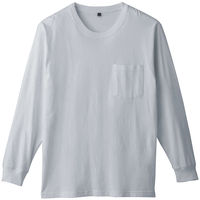 T.japan クロップド長袖Tシャツ グレー ドライタッチ長袖Tシャツ | DRY-202 | アパレル製品 |機能性・高