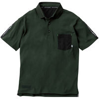 GG（ジージー） 半袖ポロシャツ アーミー LL  0135-51　1着（直送品）