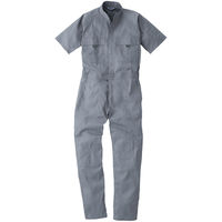 桑和（SOWA） 半袖つなぎ グレー 6L  9007　1着（直送品）