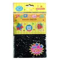 創アンド遊 創&遊アイロンビーズ単色パック 黒 AB-200-14 1個