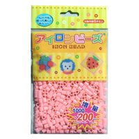 創アンド遊 創&遊アイロンビーズ単色パック ペールピンク AB-200-04 1個