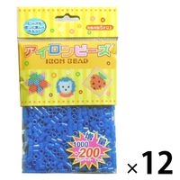 創アンド遊 創&遊アイロンビーズ単色パック 青 AB-200-09 1セット(1個×12)